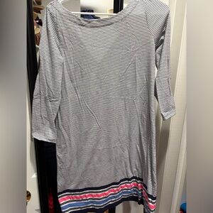 Lilly Pulitzer Navy and White Striped dress